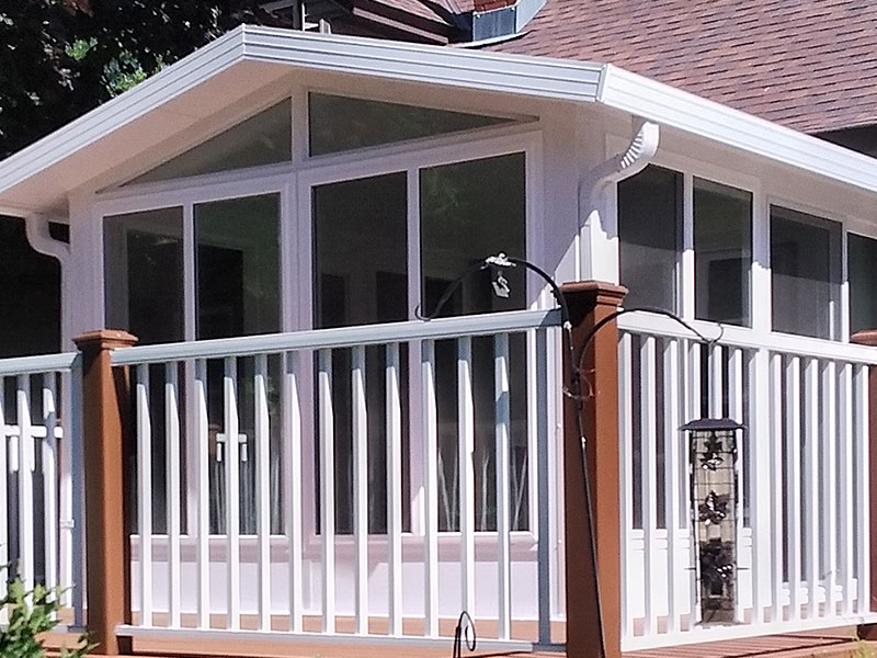 h1 financing for screen and patio projects close up of a sunroom kenosha wi