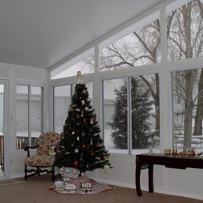 3 4 season rooms 12 backyard windows glass christmas tree winter kenosha wi