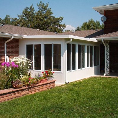 flowers front yard residential patio kenosha wi