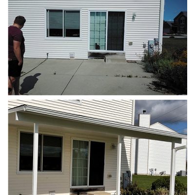 3 jester back before and after residential screen kenosha wi