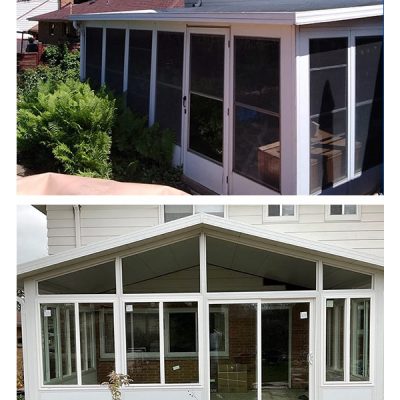 6 raymond before and after residential screen kenosha wi