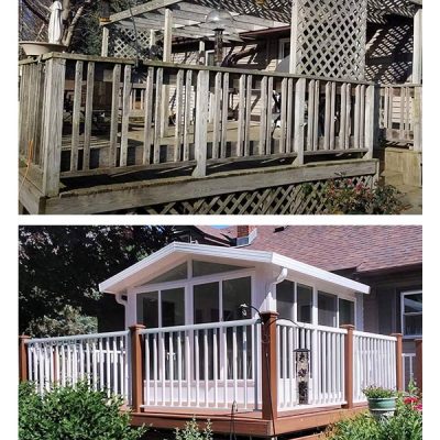 9 schimdt before and after residential screen kenosha wi